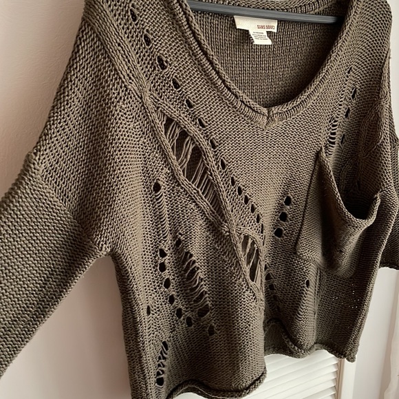 Sans Souci boho sweater Medium - Picture 2 of 4